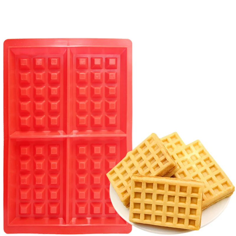 

Chocolate mold cake mold 5 heart shape waffle mold oven oven round chocolate microwave oven