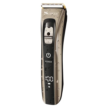 

Adjustable Professional hair clipper electric hair trimmer for men trimer beard hair cutting machine rechargeable LCD display