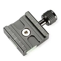 Металл 50 мм Quick Release Plate Зажим QR 3/8 дюйма с 1/4 дюйма адаптер для Benro Acratech Kirk Wimberley Gitzo Manfrotto RRS A