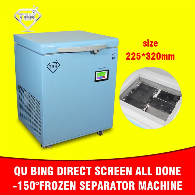

TBK-598 New version freeze separator -150 degree frozen machine for Samsung S6 edge S7 edge S8 edge LCD Touch Screen repair