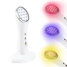 New Beauty Face Massage Electric Skin Health Care Photon Light Therapy Device Whiten Moisturiz Anti Aging Acne Wrinkle