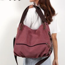 Сумки через плечо для женщин Холщовая Сумка-тоут женские сумки Дамская хлопчатобумажная Сумочка Bolsos Mujer дамская сумка через плечо