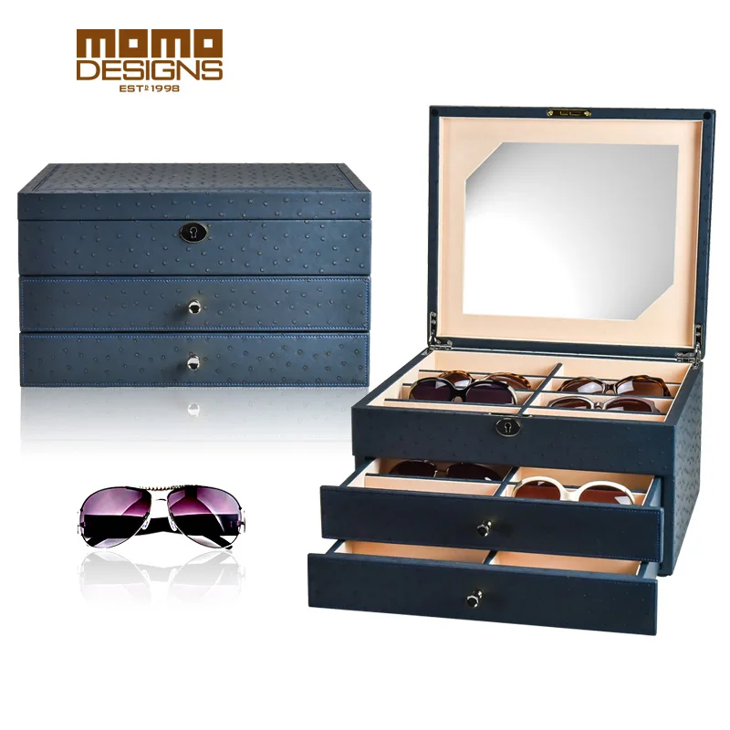 Buy Wooden Sunglasses storage box 24 packaging box for