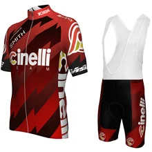 Cinelli велосипедная футболка с коротким рукавом, комплект одежды, шорты на лямках, мужская летняя одежда для горного велосипеда, Майо, кюлот, спортивная рубашка