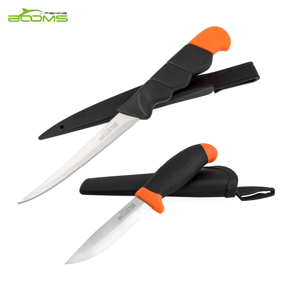

Booms Fishing FK1 Fishing Knife Stainless Steel With Plastic Sheath
