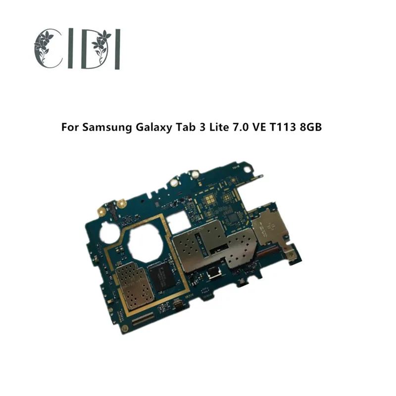 Полнофункциональная разблокированная материнская плата для Samsung Galaxy Tab 3 Lite 7 0 VE