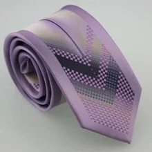 YIBEI coahella Модные мужские галстуки дизайн обтягивающие серые и сиреневые с каймой шеи галстук из микрофибры Повседневные в полоску и галстуки в клеточку