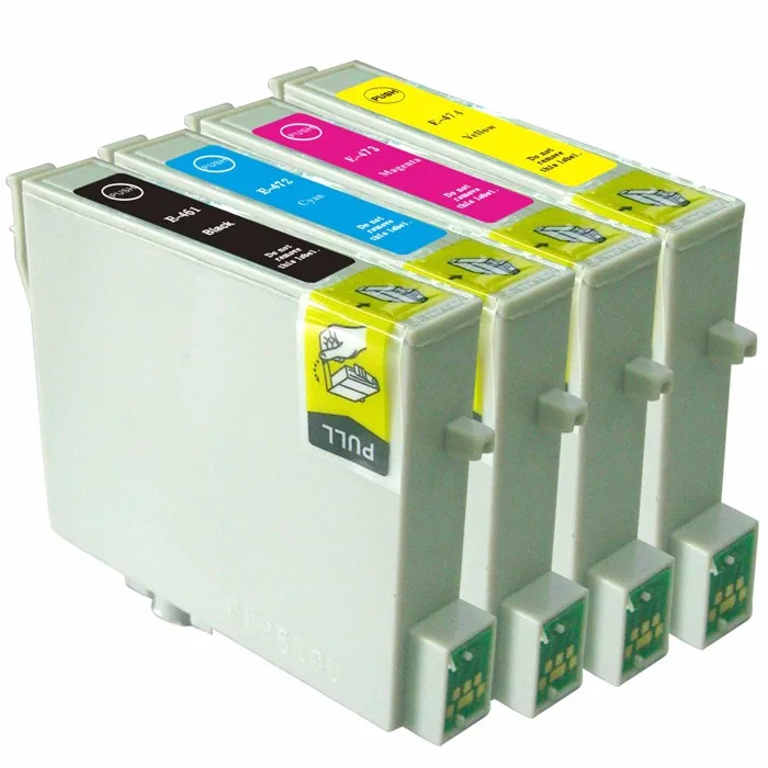 JIANYINGCHEN Совместимый картридж для Epson T0461-T047 CX6300 C63 C65 C83 C85 CX4500 CX6500 (4 шт./лот) |