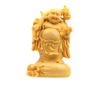 

Smile, big belly, Maitreya Buddha, the cloth bag monk, handicrafts, resin small Buddha figurine, buddhism statue~