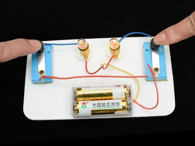 materials science and technology small production series andmaterials science and technology small production series and parallel circuits assembled model diy model material gizmos