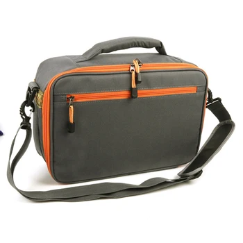 

New Multi-Purpose Fly Reel Storage Bags 6 Compartment Large Fishing Tackle Bag 38x26x12cm Waterproof Fly Sling Backpack Bag