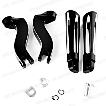 

Shallow Cut Footpegs&Passenger Mounting For Harley Touring Street Glide FLHX 93-15 16 17