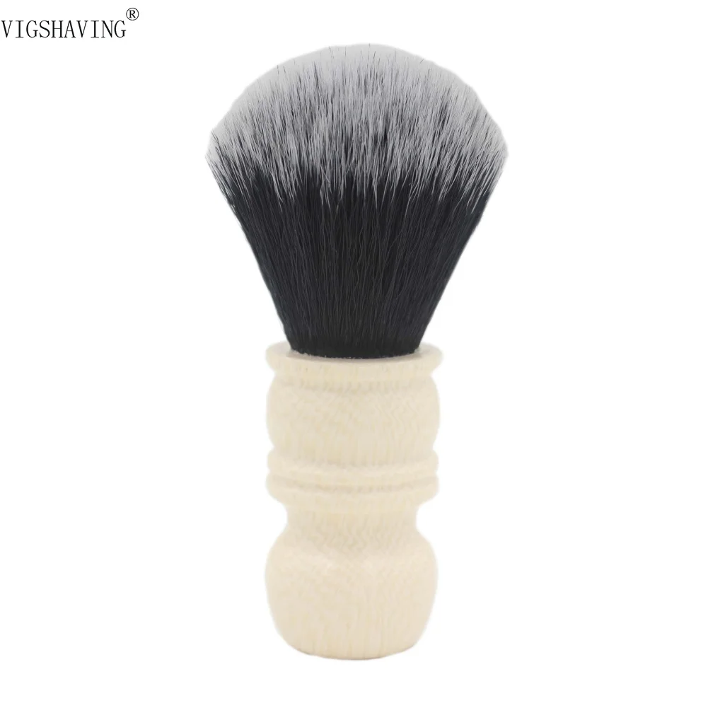 Красочные смолы ручка черный синтетический волос Искусственный лучшие кисти для бритья - Цвет: Faux Ivory
