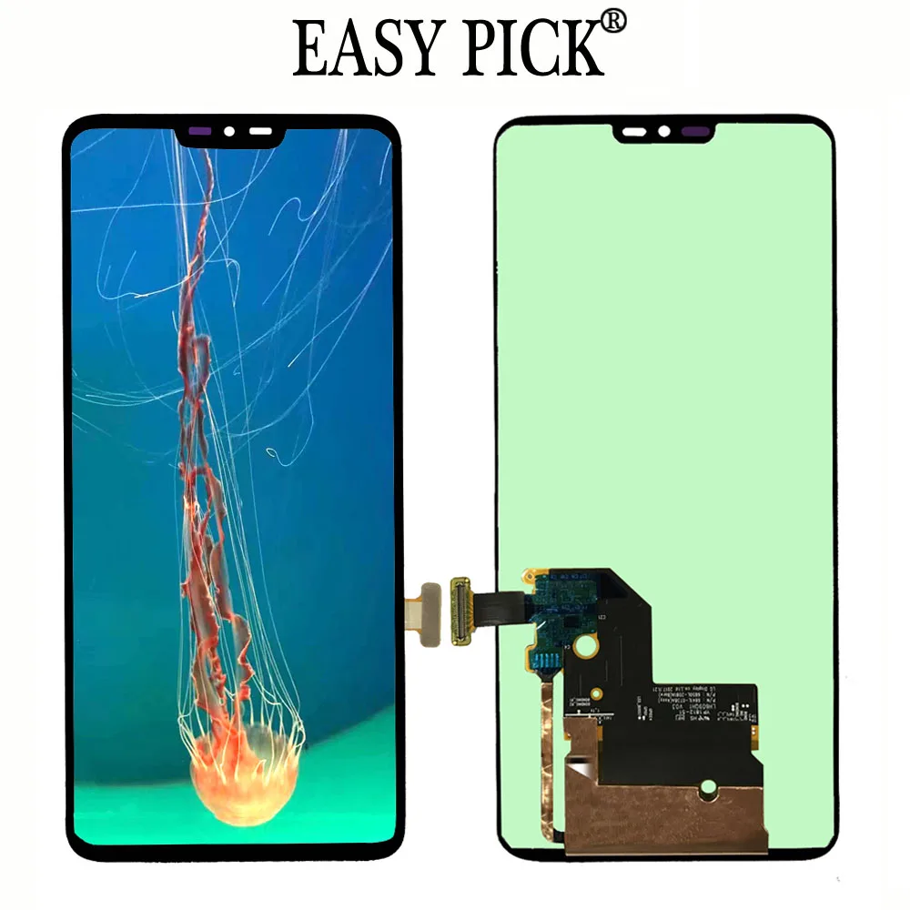 

For LG G7 ThinQ G710EM G710PM G710VMP G710TM G710N G710VM LCD Display Touch Screen Digitizer Assembly For G7+ Plus ThinQ G710EAW