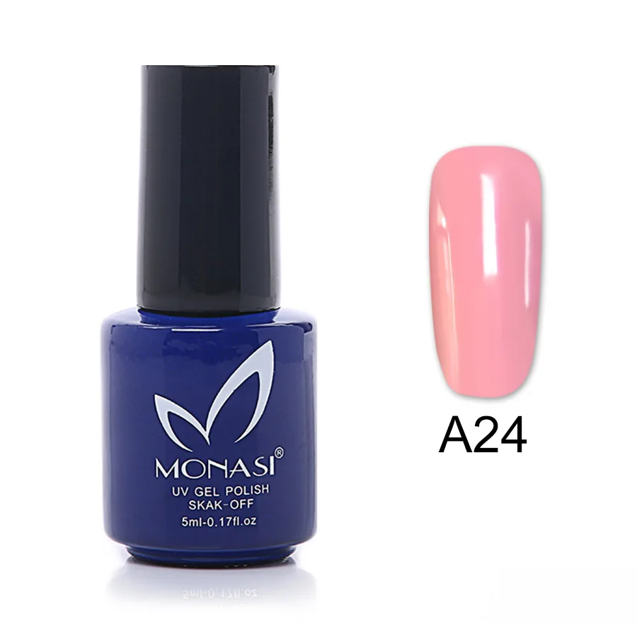  Monasi 5g/pcs Vernis Semi Permanent Lacquer Nude Color UV Gel Polish Soak Off UV led Gel Varnish Re