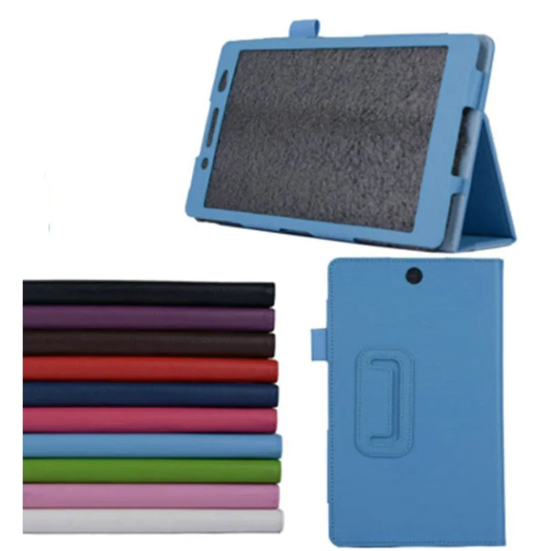 

New 2-Folder Luxury Magnetic Folio Stand Leather Case Protective Cover For Sony Xperia Z3 Tablet Compact 8.0 SGP621 SGP641 8"