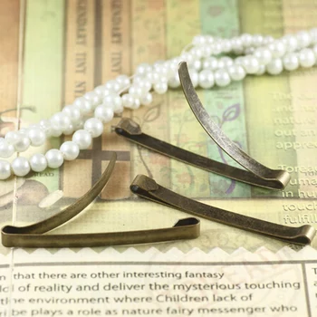 

Antique Bronze Vintage Barrettes Hair Bobby Hairpins ,DIY Hairgrips Jewelry Finding Accessories 60pcs