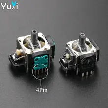 YuXi 3D Аналоговый джойстик 3Pin 4Pin джойстик Замена запчастей сенсор модуль потенциометра для sony PS3 контроллер