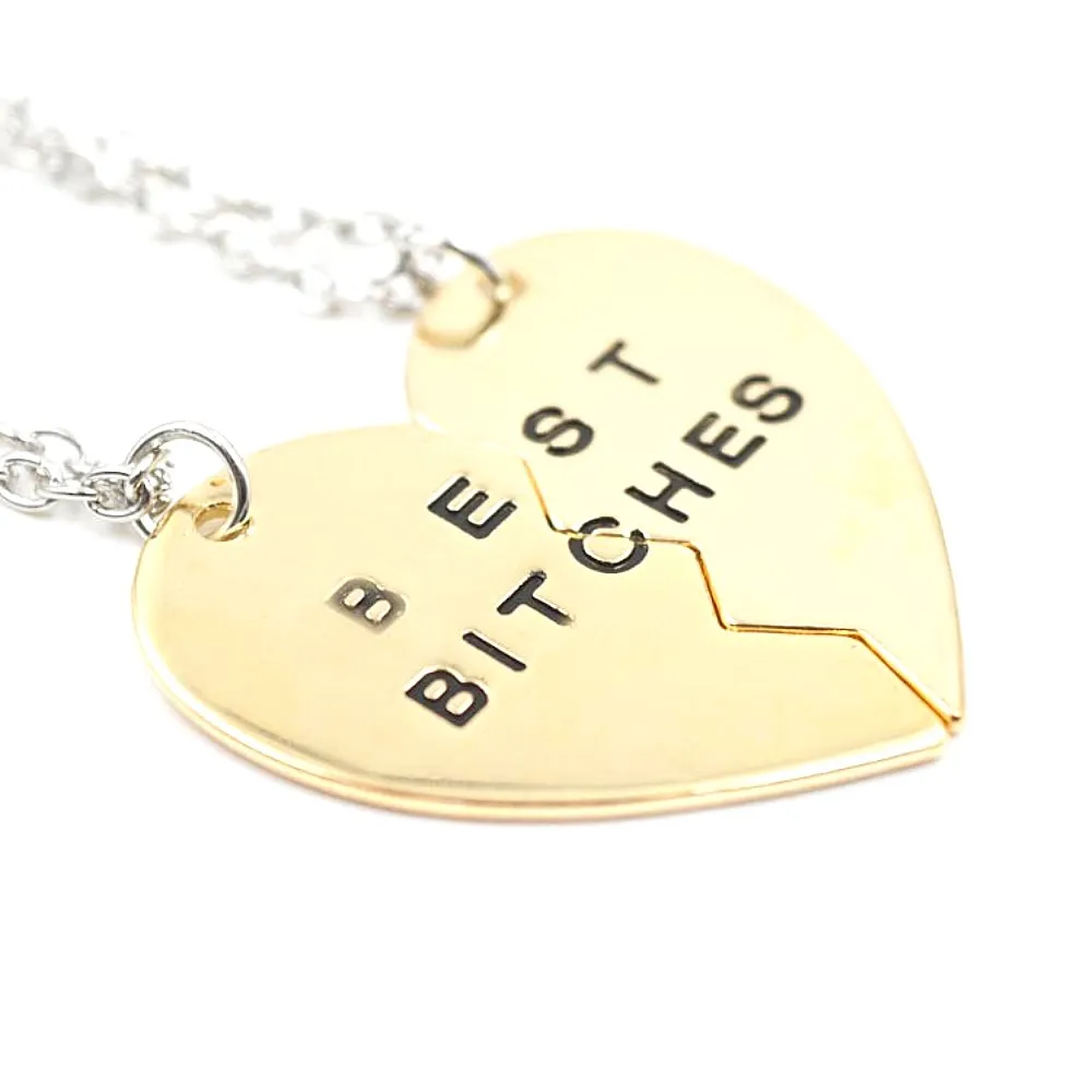 кулоны для подруг. кулон bitch. подвеска bitch. Best bitches. Best bitches.