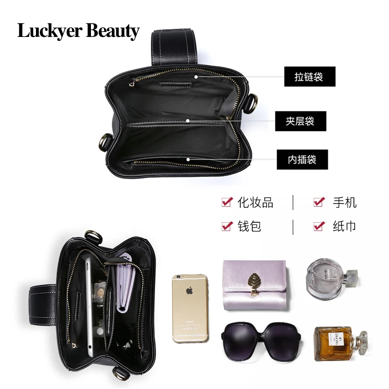 Новинка 2019 сумки LUCKYER BEAUTY для женщин сумка мессенджер роскошная на плечо вечерняя