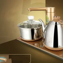 Полностью автоматический чайного искусства плита полный smart Электрический чайник печь интеллектуальные ware безопасность автоматическое отключение Функция