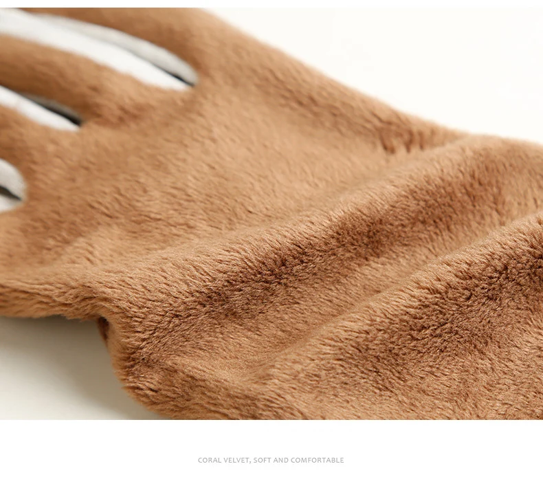 Натуральная кожа перчатки женские зимние норковые волосы тачскрин овчины перчатки плюс бархат утолщаются теплые вождения варежки MLZ035