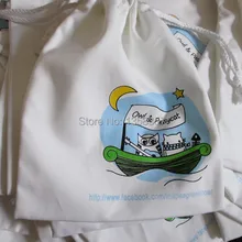 100 шт/лот) Высококачественная хлопковая Ювелирная сумка на шнурке для туалетных принадлежностей/ушей, размер можно настроить, различные цвета