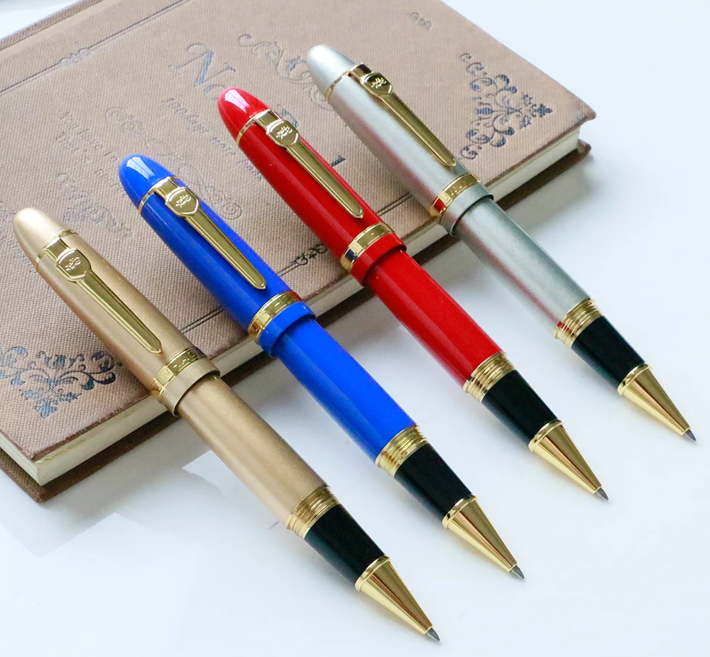 

Luxury Jinhao 159 Metal Ballpoint Pen Business Gold Clip 0.5MM Nib School Supplies for Gift