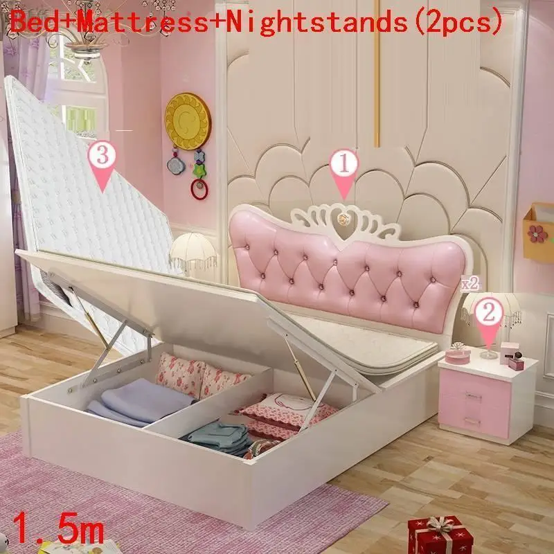 Mebles mobles Hochbett, детская деревянная мебель для спальни, деревянная кровать Cama Infantil Muebles, детская кровать