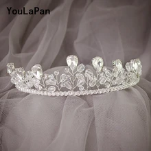 YouLaPan HP141 свадебное украшение для волос со стразами свадебные аксессуары для волос повязка на голову простые и элегантные аксессуары для волос