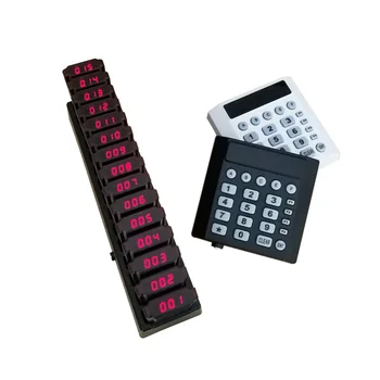 

1 Keypad Transmitter 15 Coaster Pagers Wireless Guest Paging Queuing System Beeper Pager Restaurant Calling System K-TP15