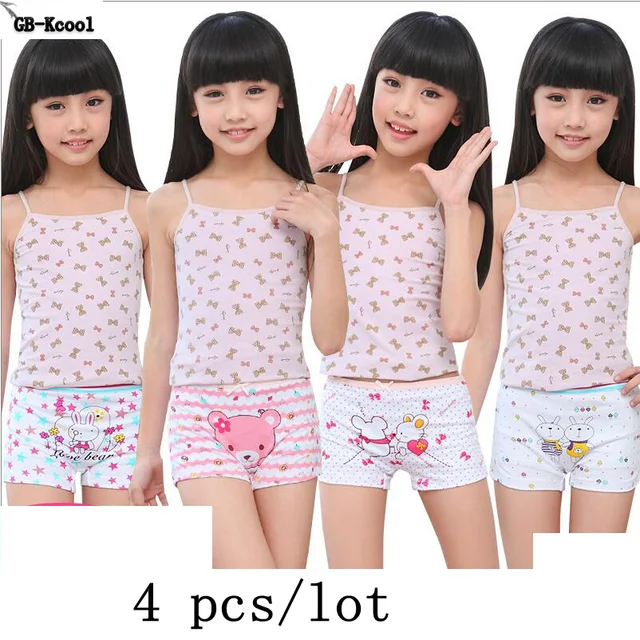 Fashion Summer 2017 Girls Underwear Children Cotton Cartoon Panties