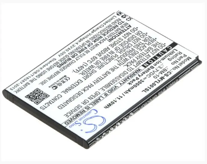 Cameron sino 3000 мАч батарея для MYPHONE L-Line BM-10 мобильный, Смартфон батарея
