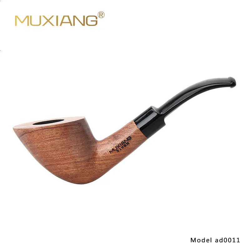 

MUXIANG Free 10 Tools Kit Handmade Tobacco smoking Pipe rack holder pouch brush box filter bag scraper and 9 mm filter ad0011