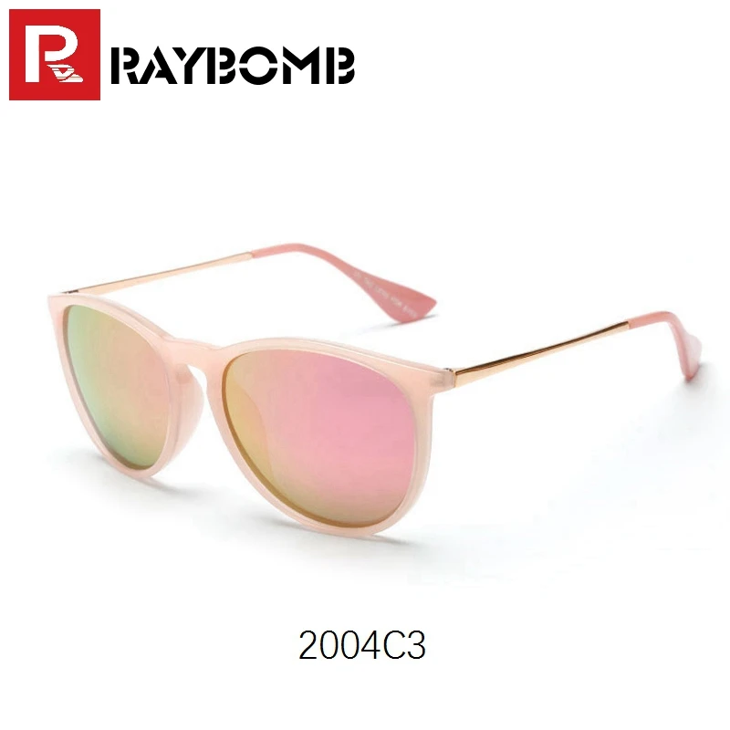 Raybomb-Мода Поляризованные Кошачий глаз Солнцезащитные очки для женщин Для мужчин Защита от солнца очки ретро дамы ERIKA Стиль Защита от солнца стекло