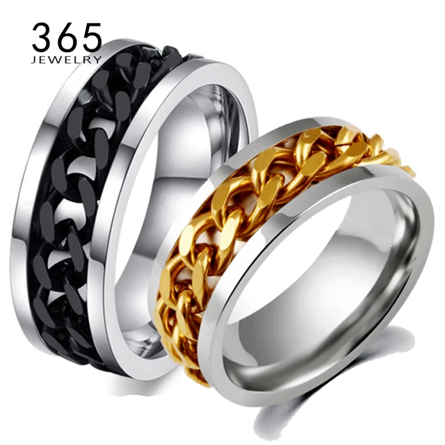 Never Fade Jewelry Stainless Steel Mens Wedding Rock Punk Biker Ring Gold Titani Never Fade Jewelry Stainless Steel Mens Wedding Rock Punk Biker Ring Gold Titani