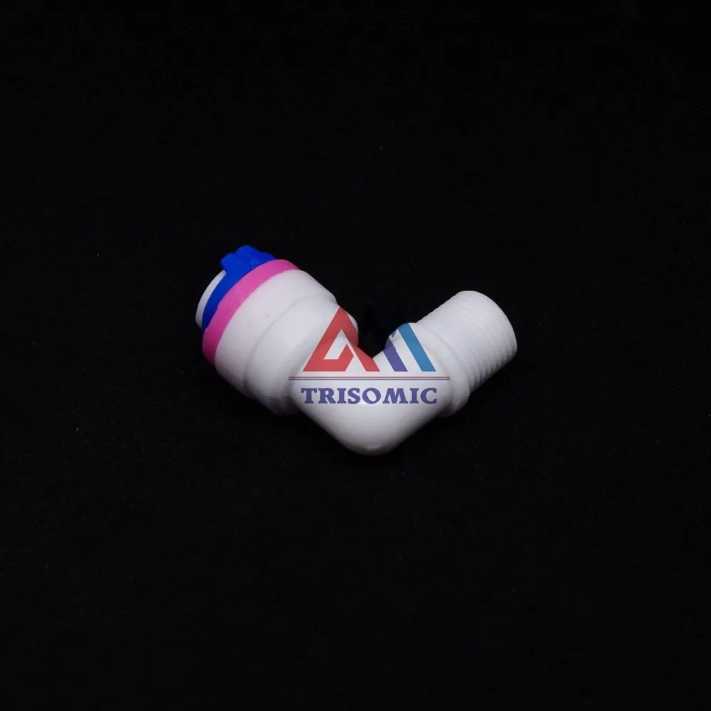 Односторонний обратный клапан локоть 1/4 &quotБыстрый фитинг 1/8&quot резьбовое