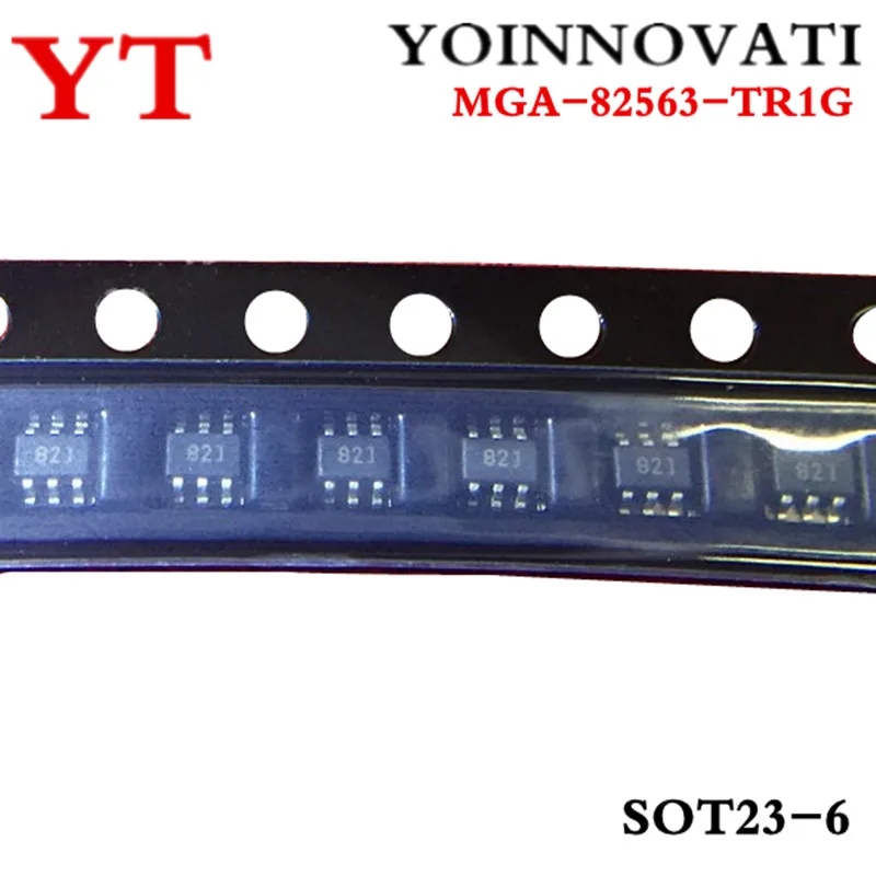 50 шт./лот MGA-82563-TR1G MGA-82563 82 AMP MMIC GAAS 3V SOT23-6 лучшее качество | Электронные компоненты и