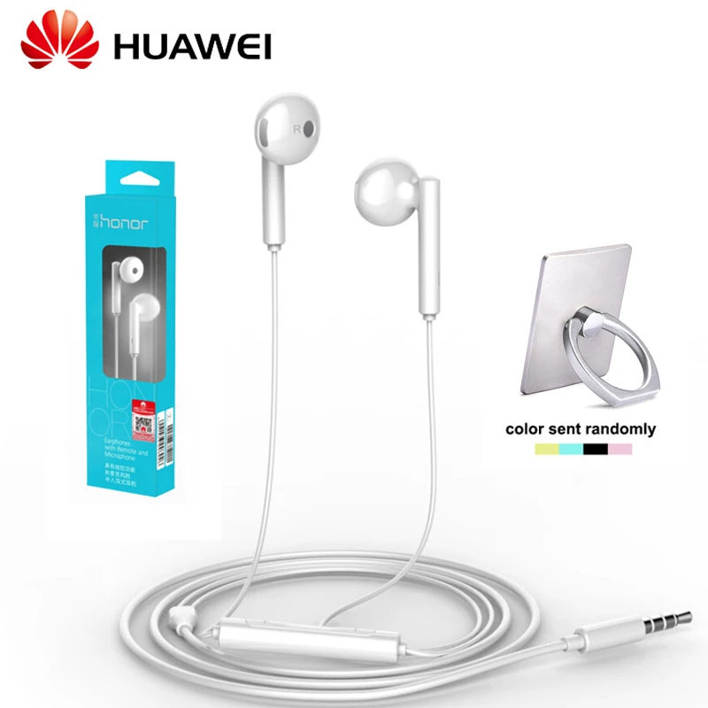 

Huawei Honor AM115 Earphone In-ear With Free Gifts 1.1m Length Wired Controller Speaker Sport Headset For Huawei P10 P9 Mate9