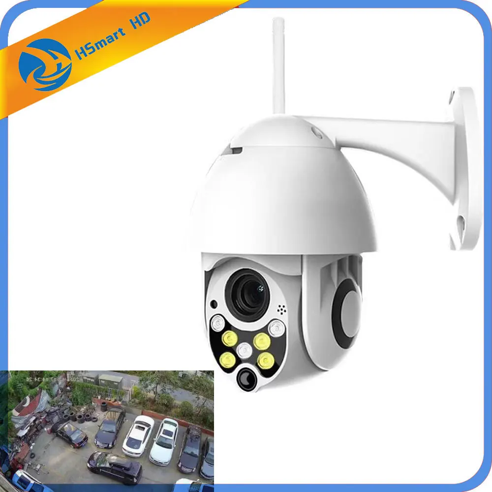 1080P PTZ IP камера наружная скорость купольная беспроводная Wifi безопасности Аудио