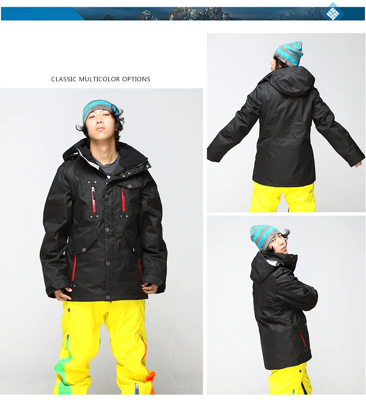 Бренд StormRunner, лыжные куртки, мужские куртки для сноубординга, теплая новая зимняя куртка, дышащая цветная камуфляжная Мужская лыжная куртка
