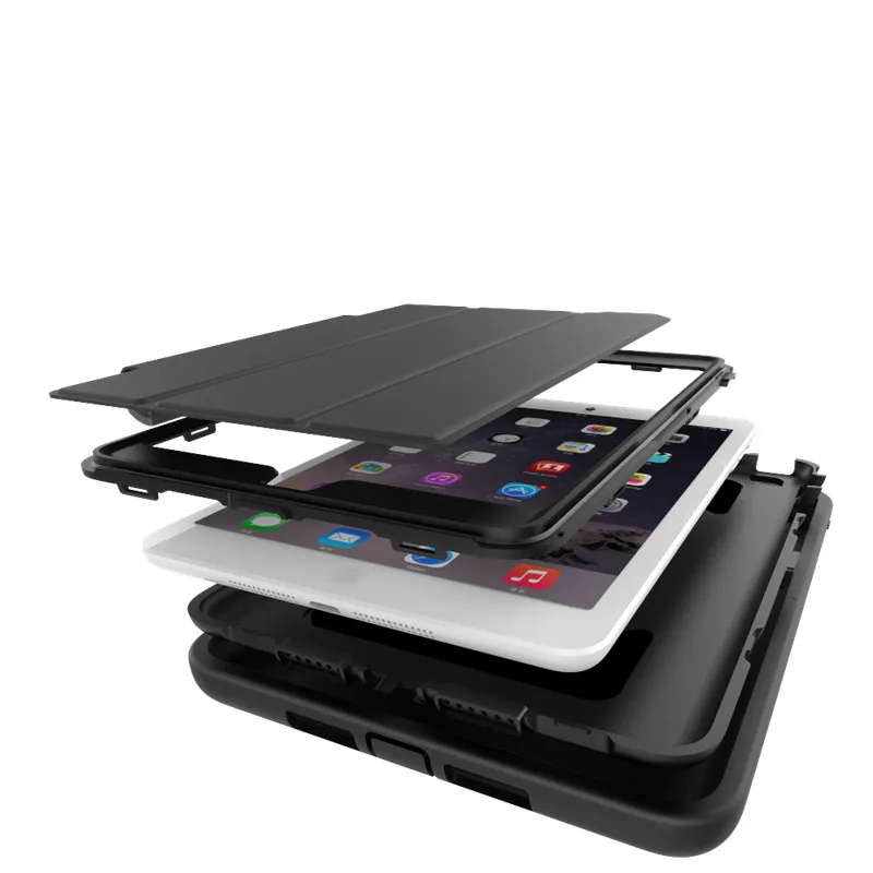 Чехол Hmsunrise для apple ipad mini 2 защитный ударопрочный чехол из ТПУ с жесткой подставкой
