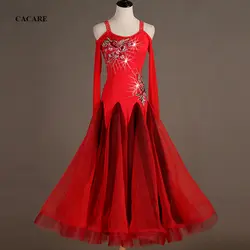 По индивидуальному заказу, платья для участия в конкурсах бального танца, стандартные танцевальные платья бальное платье, для вальса