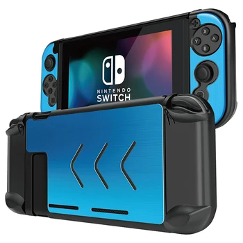 

Aluminum Alloy Case Anti-scratch Dustproof Metal Shockproof Protective Cover Shells for Nintend Switch Console Joy-Con Joystick