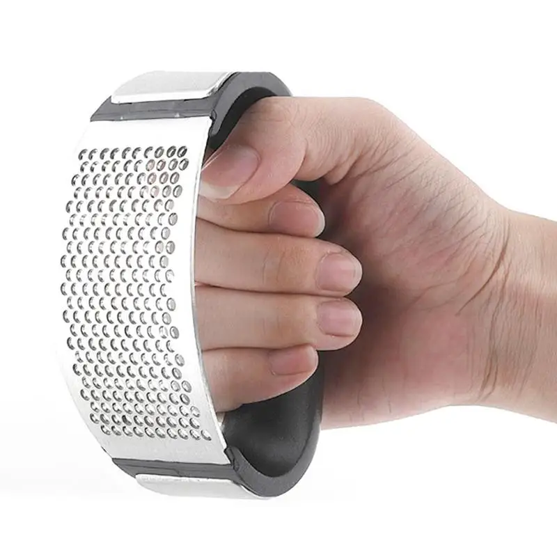

Garlic Presser Curved Garlic Grinding Slicer Chopper Garlic Presses Cooking Kitchen Gadgets Hand Tool