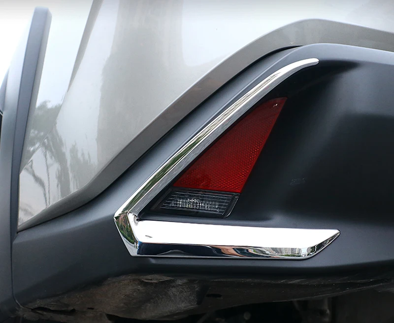 

For Lexus UX ZA10 UX200 UX250h 2018 2019 Chrome Rear Fog Lights Frame Cover Trim Car Styling Accessories