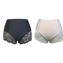 2016 Newest Underwear Women Running Stretch Panties Sports Fitness Briefs Lady s Lace Patchwork Underwear Girl