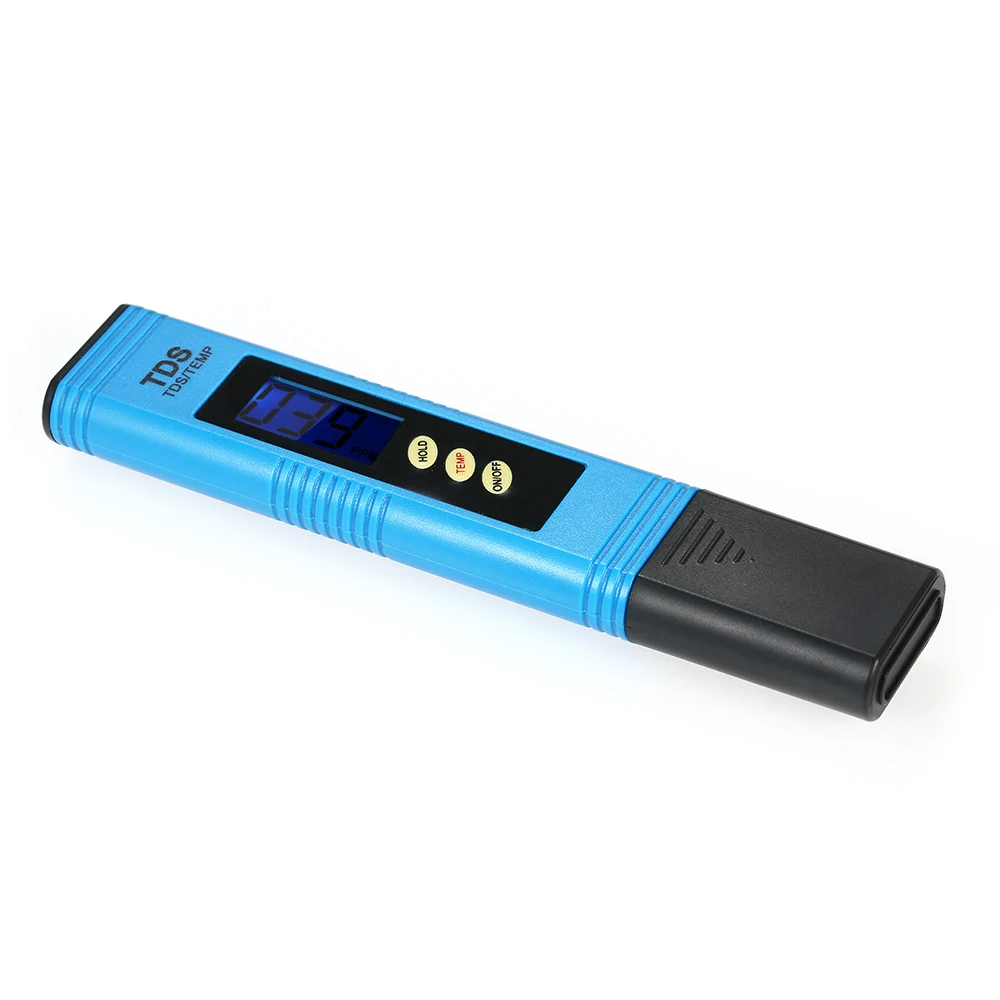 Портативный цифровой тестовый прибор TDS, ручка, Измеритель Качества Воды, ЖК-экран, мини-водонепроницаемый точный измеритель воды с ATC