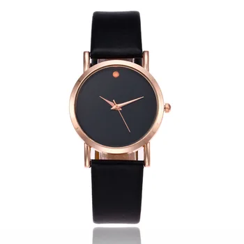 

Ladies Gold Watch Women Famous Brand Leahter Simple Geneva Watch Women Role Quartz Watch