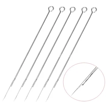 

Professional 50Pcs Assorted Sterilize Disposable Tattoo Needles Round Liner 1RL Needle Permanent makeup agujas piercing tatouage